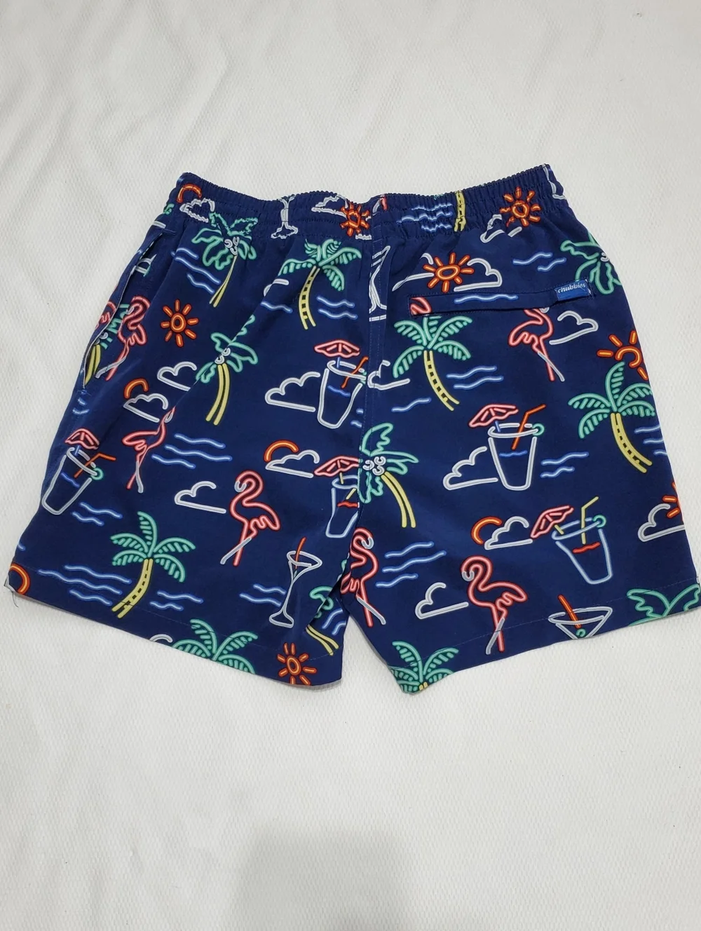 Chubbies The Neon Lights Navy Multi 4